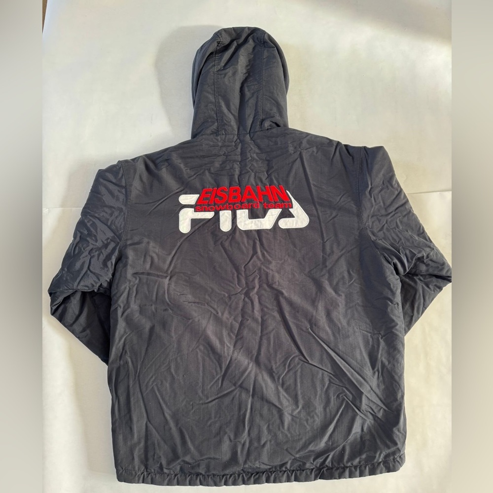 Final Drop × Fila vintage ski team italia riversible fleece